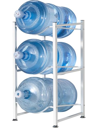 Étagère de rangement pour bouteilles de 5 gallons, porte-bouteille design pour votre cuisine