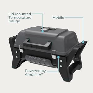 Charbroil Grill2Go X200 Portable Gas Grill, Dark Grey - 25409200 — photo 6 of 6