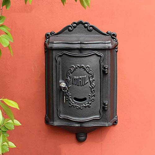 RANRANJJ Buzones de Correo para el Correo Postal de Metal de la...