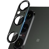 Podick カメラフィルム sony xperia 1 V用カメラ保護 9H強化ガラス 耐衝撃 キズ防止 エクスペリア1 V用カメラカバー AR高透過率 黒縁取り 露出オーバー防止 極薄レンズカバー 気泡ゼロ 指紋防止 貼り付け簡単 カメラ保護フィルム プロテクター (グリーン, Xperia1V用)
