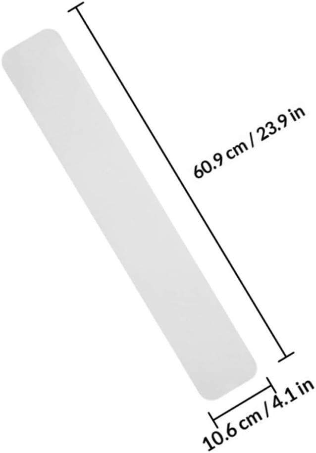 15 Pcs Anti Skid Tape Strip with Roller for Bathroom and Stair Safety, Bathtub Anti-slip Stickers Waterproof Non-slip Floor Grip Tape