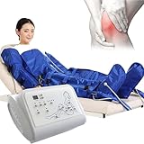 ▶【PRINCIPIO DI FUNZIONAMENTO】La pressoterapia è dotata un set accessori in tessuto e 16 airbag. Il massaggio a pressione d'aria consiste in un rapido gonfiaggio e sgonfiaggio espandere e contrarre gli airbag, stimolare linfa del corpo. Quando la linfa è nelle migliori condizioni, trasporterà un liquido contenente globuli bianchi aiutare a combattere infezioni e generare una forza compressione ottenere l'effetto massaggio. Il corpo si sente più rilassato, più a suo agio ed estremamente calmo.