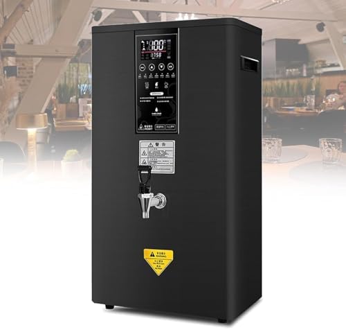Commercial Electric Instant Hot Water Dispenser - Wall-Mounted 80L/H Tea & Coffee Kettle, Step-Heating Boiling Water Machine for Home & Office Use, White