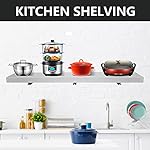 HOMIER 6 FT Concession Shelf with Stainless Steel Frame and Aluminum Alloy Surface Board Drop Down Folding Shelf for… - Image 6