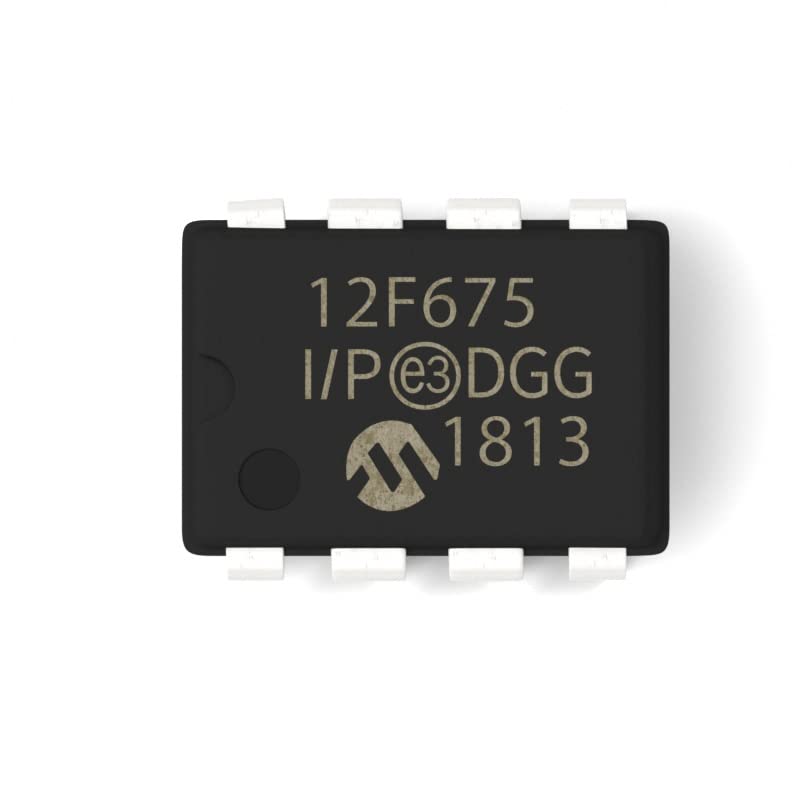 10PCS PIC12F675-I/P DIP-8 PIC12F675