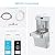 Avalon Wall Mounted Water Fountain with Bottle Filling Station, High Capacity Cooling, Sensor Dispensing, Self Cleaning, Digital Bottle Counter Display, Dual Filtration, ADA Compliant