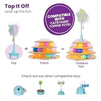 Catstages Tower of Tracks Interactive Cat Toy, 6 Spinning Balls, 10" x 5.3" — image 6