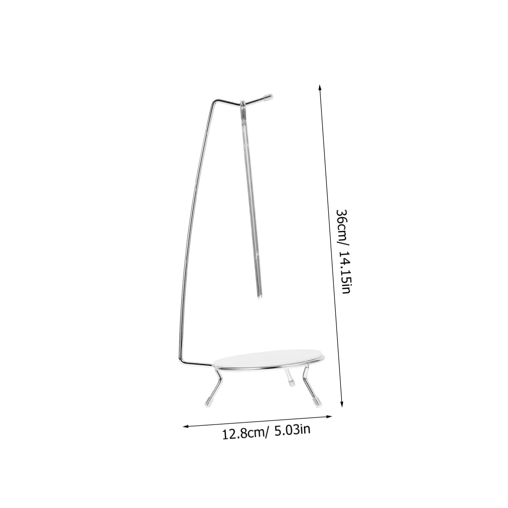 ULTECHNOVO Support À Brochettes En Acier Inoxydable Suspendu Avec 2 Brochettes Porte Brochette Barbecue Stable Pour Jardin Camping Et Barbecue Extérieur