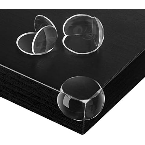 Baby Table Corner Guards, 20 Pack Lesfit Clear Soft Child Safety Desk Corner Protector, Baby Proofing Furniture Corner Bumpers Cover