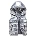 Produktbild Sonojie Kurze Baumwolle Daunenweste Damen Herren Winter Warme Weste Mit Kapuzen Steppweste Wattierte Ärmellose Jacke Outdoor Winddichte Reisemantel Frühling Und Herbst Wintermantel Weste Sportweste
