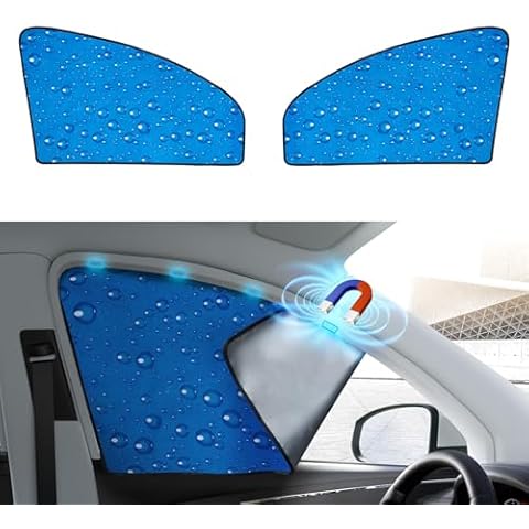 Aokway Car Side Window Sunshade with UV Protection 2 Pack Cover
