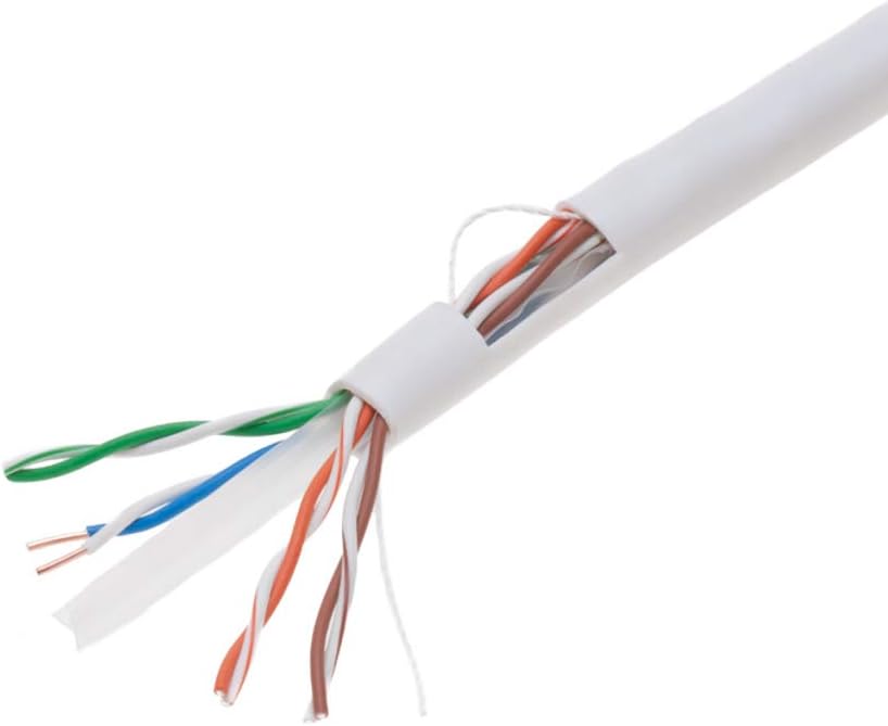 Best Cyber Deals 🔥 Cables Direct Online 1000ft CAT6 Solid Cable 550Mhz Ethernet LAN UTP 23AWG RJ45 Network Wire Bulk (White) Flash Sale Cables Direct Online 1000ft CAT6 Solid Cable 550Mhz Ethernet LAN UTP 23AWG RJ45 Network Wire Bulk (White)