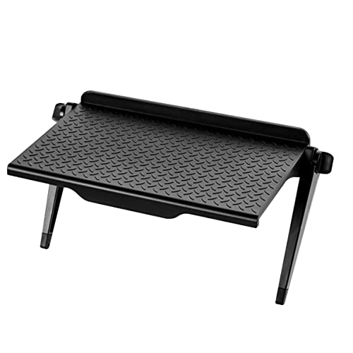 1 Pz Monitor Elevato Mensola per Schermo TV e Computer Design e Facile Installazione per Ottimizzare Spazio e Archiviazione e Casa