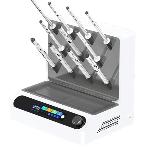 Lab Drying Rack,Electric Intelligent Air Flow Dryer with 11 Ducts, Speed Range 300~5000 RPM and Air Temperature RT~65℃,for Industry,Agricultural,Research