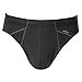 Produktbild SCHÖLLER Herren Slip mit Ziernähten 3er Pack l 831-415 l Größe 9 (XXXL) l Farbe Dunkel-Grau