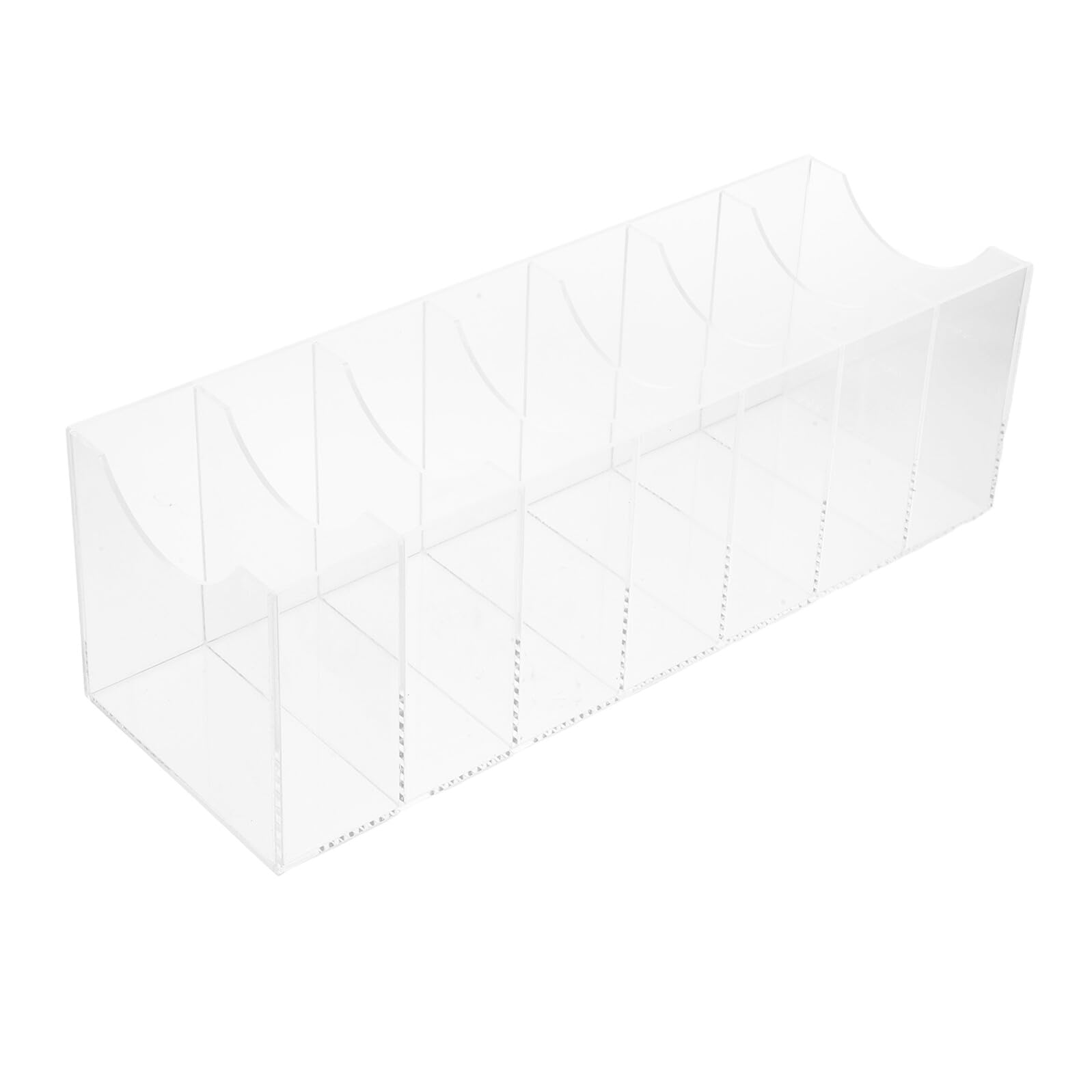 Organisateur ceinture acrylique SHINEOFI boîte rangement transparente 5 compartiments