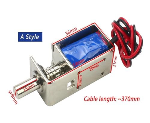 Serrure de porte solénoïde DC 24V LY01A pour verrouillage électrique