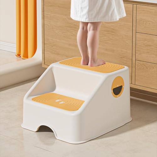 Marchepied antidérapant pour bébé double couche sécurité toilettes - 6