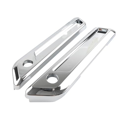 Cobertores de bisagra y seguro para alforjas duras ABS Three T FSFY cromados para modelos Harley Touring 2014 en adelante miniatura 6