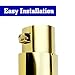 Sakali Polished Exhaust Tip Bolt-On Car Exhaust Tail Muffler Tip Pipes Universal Fit Pipe Diameter 1.5