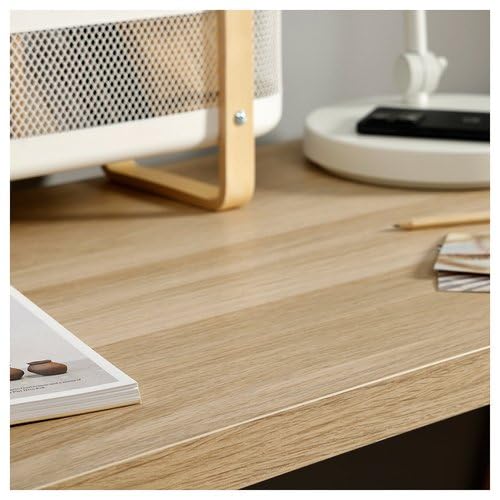 Amazon｜IKEA イケア 天板 ホワイトステイン オーク調 100×45cm