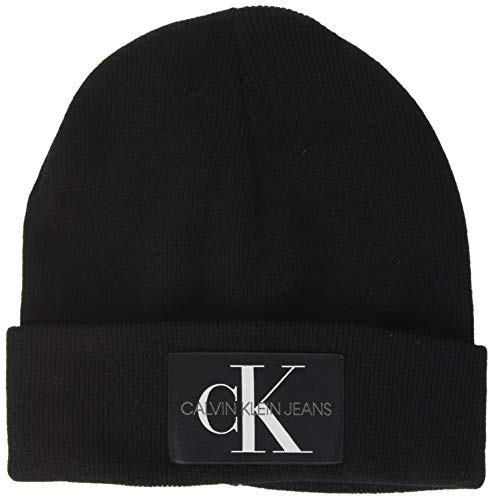 Preisvergleich Produktbild Calvin Klein Damen Beanie Hut, Schwarz, Einheitsgröße