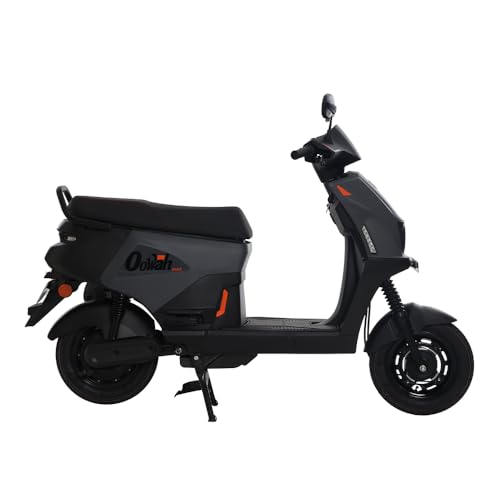 Image of OOWAH MAX Electric Scooter | 145 km ARAI range | 5 hr Fast Charging Safe LFP Battery with 5-Year / 75,000 km Warranty Color : Midnight Grey (Ex Showroom)
