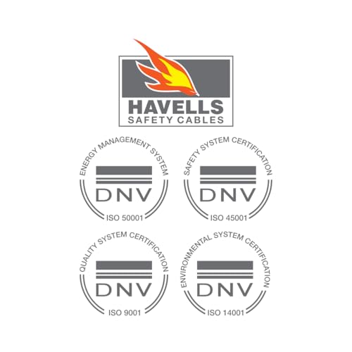 Image of Havells Lifeguard Cable WHFFFNRA11X0 1 sq mm Wire (Red)