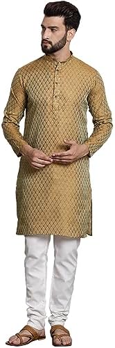 SOJANYA Men Kurta Pyjama Set