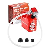Fuel Transfer Pump Battery Powered Electric Portable Gas Can Tank Pump for Gasoline Diesel kerosene Liquid with Flexible Hose(Can Not Included)
