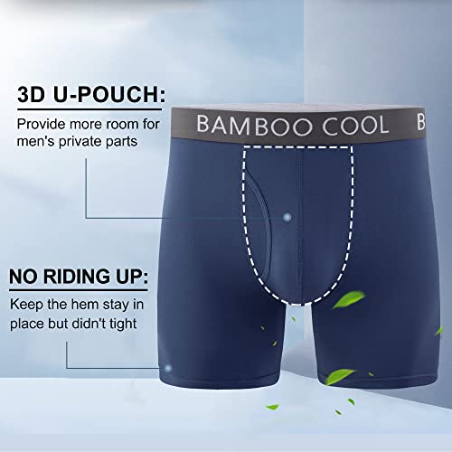 Bamboo Cool Men’s Underwear Boxer Briefs Soft Comfortable Bamboo Viscose Underwear Boxer Briefs For Men #TOP1