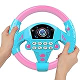lyanny ハンドル おもちゃ 子供のおもちゃ車のハンドル 音と光で楽しい創造的な車の運転のおもちゃ ポータブル ごっこ遊び おもちゃ ハンドル ドライブハンドルおもちゃ 音量調整 知育玩具 子供 プレゼント 誕生日