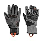 HARLEY-DAVIDSON Herren Motorrad-Handschuhe Grit Adventure Biker Männer Handschuhe Abriebfest Touchscreen Fingerspitze, L