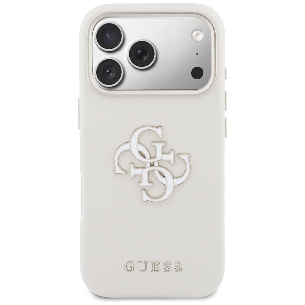 CG MOBILE Guess FW Resing Logo etui do iPhone 17 Pro (beżowe)