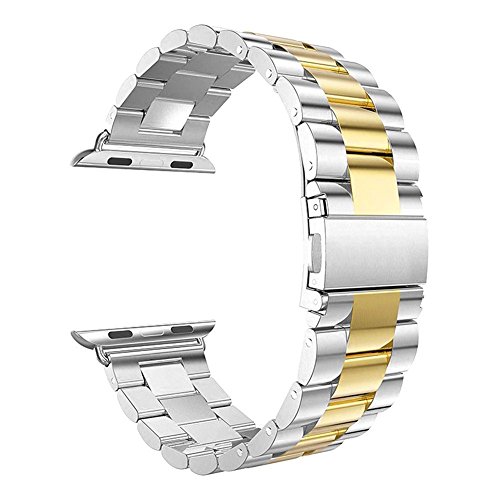 Bracelet Apple Watch sport acier inoxydable pour rester élégant du bureau à la salle - 3
