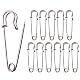 Sicherheitsnadeln Redamancy, 12 Stück Kilt Nadeln, 63 mm aus rostfreiem Stahl