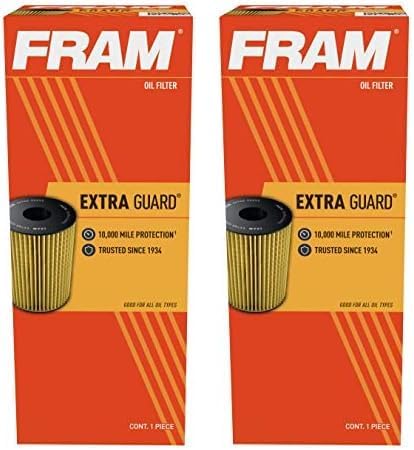 Fram Extra Guard CH11790 - Filtro de aceite con intervalo de cambio de 6.2 mi (paquete de 2)