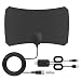 Produktbild AnlanTech TV Antenne HDTV-Verstärker Digitale HDTV-Antenne, Superflache TV Antenne für DVB-T/DVB-T2/DTMB/ATSC/DMB-T/ISDB-T/unterstützt 4K/ HD /1080P/ freie Kanäle usw