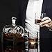 Whiskey Ship in a Barrel Decanter With Ship With 2-10 oz Glasses - By The Wine Savant, Whiskey & Wine Decanter Clear