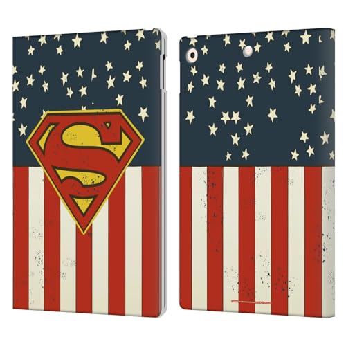 Étui Portefeuille iPad 10.2 Cuir Protection Intégrale Superman