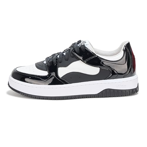 Image of Hugo Mens Back Logo Lace Up Sneakers