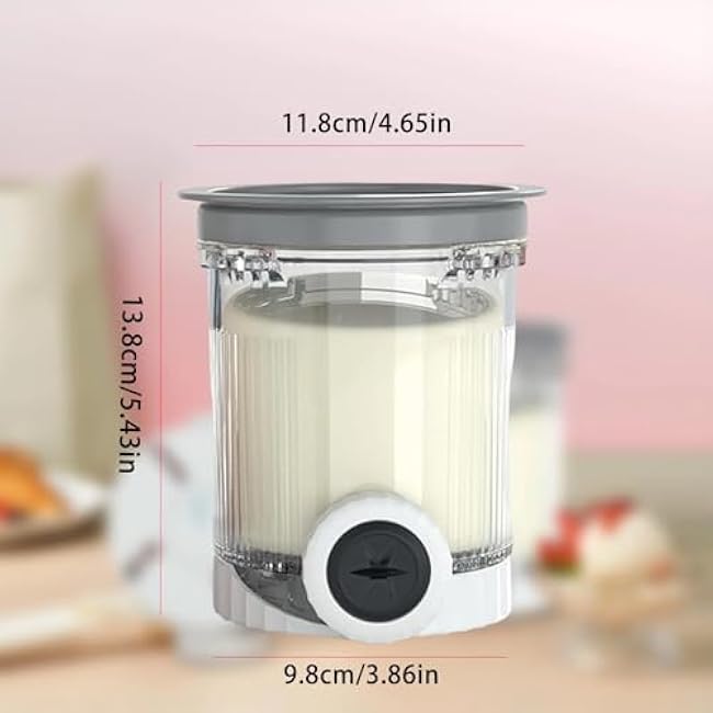 2 Pack Pint Containers Replacement for Ninja Swirl Ice Cream & Soft Serve Makers, 16oz Creami Swirl Pints and Lids Compatible with NC700 NC701 Series, BPA-Free & Dishwasher Safe