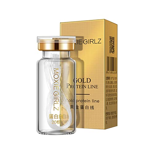 Soluble Protein Thread Combined with Nano Gold Essence, Kombination Aus Löslichem Proteinfaden Und Nano-Gold-Essenz, Kollagen Seidenfäden, Feuchtigkeitsspendendes, Hautpflege (Proteinfaden) Cover