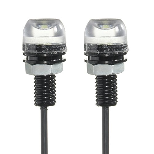 Image of 18MM 3LED White LED Eagle Eye LAMP CAR Back UP Daytime Running Fog Light CDRT 35