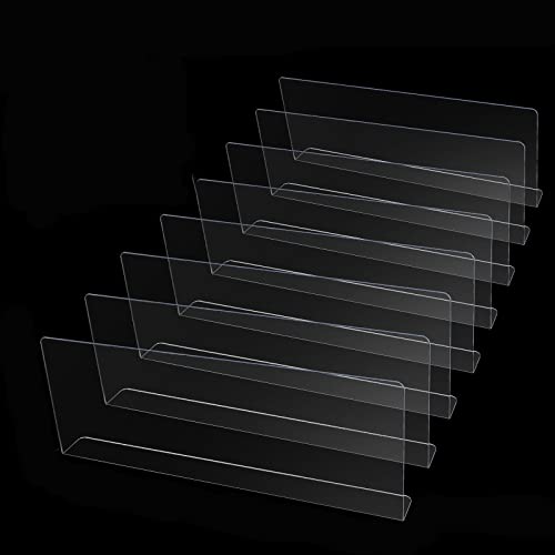 8PCS Under Bed Blocker for Pets, Clear Toy Blocker for