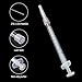 1ml Syringes with 27Ga 1/2Inch Needle, Individual Package, Each Individually Wrapped-Pack of 100