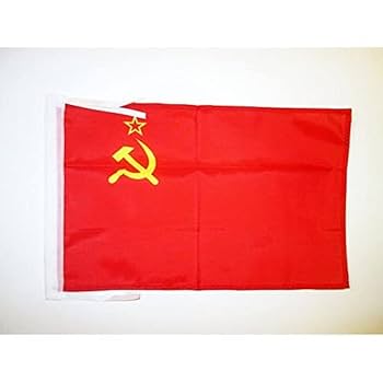 Amazon.co.jp: AZ 旗 ソ連国旗 18インチ x 12インチ コード - 赤共産