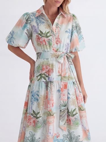 Image of Sissyaki Women's Floral Maxi Dress 2026 Summer Spring Wedding Guest Dress