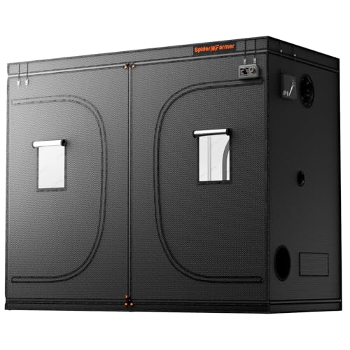 Spider Farmer 8x4 Grow Tent, 96'x48'x80', with Hook for...
