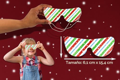 Miniatura 7 de Henbrandt Juego De 14 Piezas Para Fiesta De Navidad - Rudolph Y Juegos Festivos Familiares - Relleno De Calcetines Y Actividades Para Niños Y Niñas